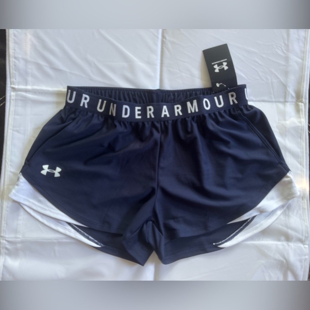 Under Armour Women's Navy Blue Shorts
